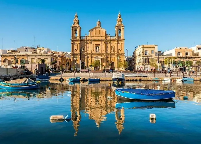 Modern 2br Urban Retreat In Msida 아파트 *