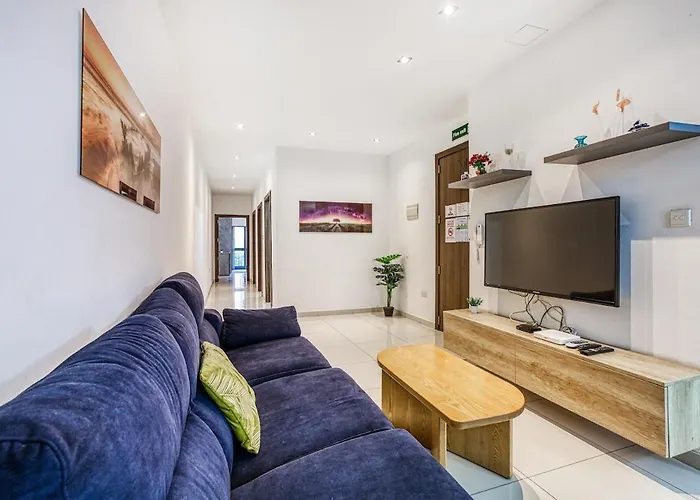 Apartamento Modern 2br Urban Retreat In Msida *