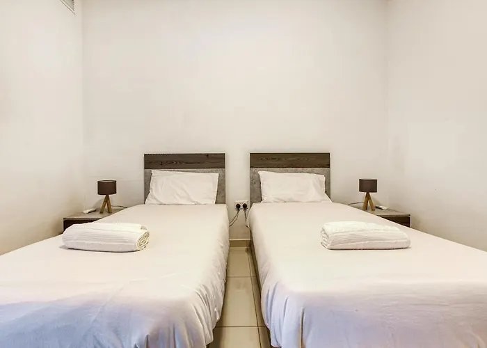 Apartmán Modern 2br Urban Retreat In Msida *